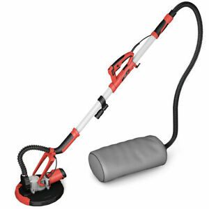 Electric Drywall Sander 800W Adjustable Variable Speed with Vacuum and LED Light