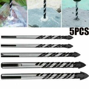 Brick Ceramic Tile Wood Power Tools Glass Drills Triangle Drill Bit Set