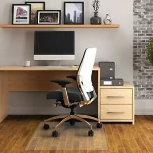 Floortex Chair Mat 45&#034; x 53&#034; for Hard Floors FRPF1213425EV Clear