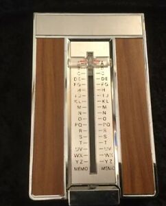 Vintage AUTODEX ROLODEX Address File Metal Office Telephone Directory