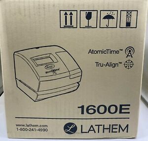 LATHEM 1600E ATOMICTIME TRU-ALIGN