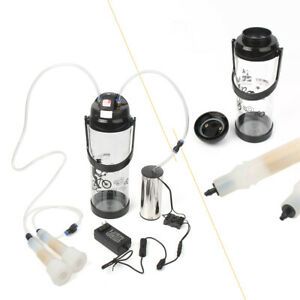 3L Goat Milker 0.8 Gal Sheep Vacuum Pump Bottle Electric Milking Machine Farm