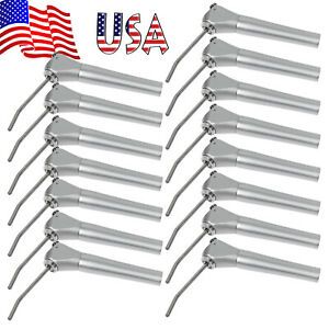 15X Dental 3 Way Air Water Spray Triple Syringe Handpiece w/ Nozzles Tips Tube X