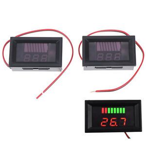12V ACID Lead Battery Charge Level Indicator Battery Capacity Mete Rb JG