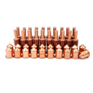 20pcs 220842 Electrode &amp; 20pcs 220816 Tip 85A Nozzle Fit for Hypertherm Power...