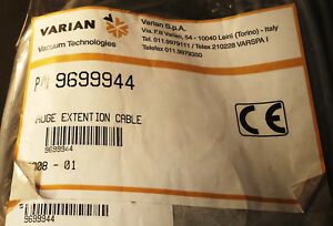 NIP Varian EXTENSION CABLE Gauge P/N 9699944 DB9 M - F
