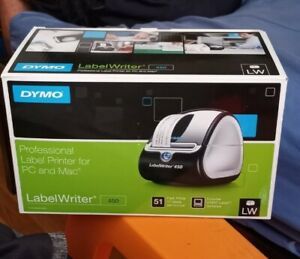 Dymo LabelWriter 450 1752264 Label Printer  - Black/Silver New open box
