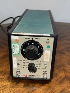 krohn hite tunable 3200 filter
