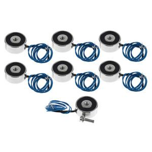 7x Electric Lift Magnet Electromagnet Holding Solenoid 5KG Replacement Parts