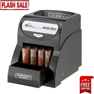 Electric Coin Sorter One Row Counter Machine High Speed Anti-Jam Technology New