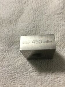 STARRETT WEBBER SQUARE CROBLOX .CHIPPED .450&#034; MACHINIST