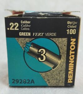 22 CAL REMINGTON CONCRETE CARTRIDGES  GREEN VERDE 100 COUNT 1 BOX