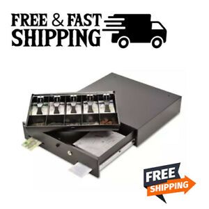 SteelMaster Alarm Alert Steel Cash Drawer with Deadbolt/Push-Button Release Lock