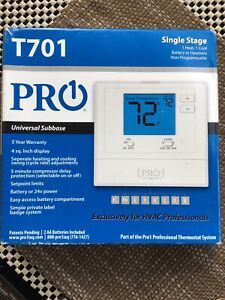 Pro1 IAQ T701 Digital Non-Programmable Thermostat (1H/1C)
