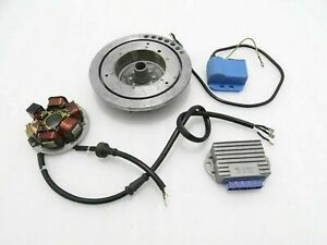 New Vespa PK 125 Flywheel Cone 12v Electronic Ignition Kit Stator @LS