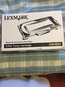 Genuine Lexmark C510 High Yield Toner Cartridge!! Black
