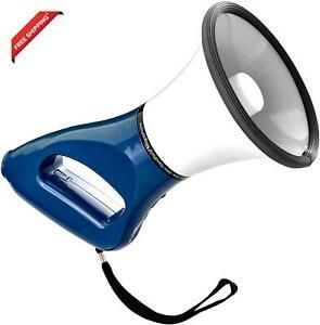 Knox Megaphone Speaker – Mini Handheld Pa Bullhorn - 4 Modes: Loud Microphone,
