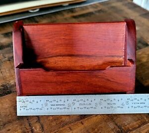 Excellent Condition Wooden Business Card Holder