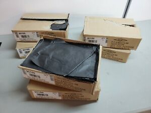 Black Plastic Merchandise Bags 6.25 x 9.25 Inches - Lot of 5000 Plus Fast Ship