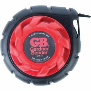 Gardner Bender 1/4 In. W. x 15 Ft. L. Steel Mini Cable Snake EFT-15  - 1 Each