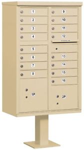Salsbury Industries 3316SAN-U 16 a Size Doors, United States Postal Access Type