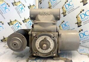 HAROLD BECK COMPANY 2026-1979A MECHANISM W/ BH-5 BECK 115V CONTROL MOTOR #2