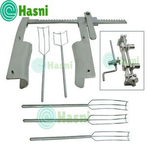 High Cooley Cosgrove Mitral Valve Heart Retractor Complete Set Cardiovascular