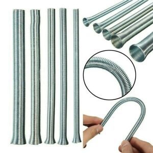 5x Spring Fuel Brake AC Refrigerant Line Tube Bender Tubing Hand Tool Kit Set