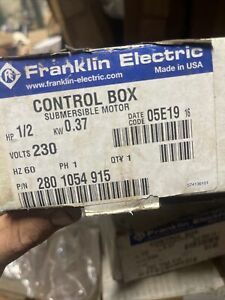 franklin electric control box