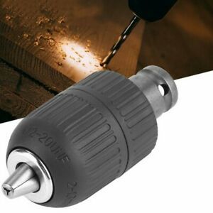 Drill Chucks 20UNF Chuck Drill Electric High Keyless Steel Practical Durable