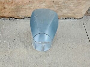 galvanized metal feed scoop 11 inches long livestock horses chickens pigs cows