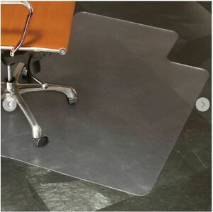 ES ROBBINS® Natural Origins® 45&#034; x 53&#039;&#039; Chair Mat for Hard Floors with Lip