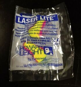 10 Pairs Howard Leight LASER LITE Ear Plugs Soft Foam. Free Shipping