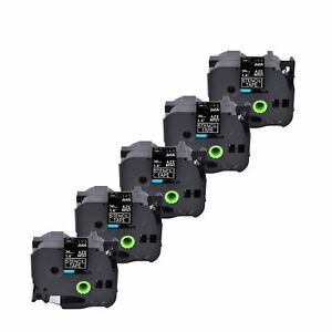 5PK Stencil Label Tape Cassette STE-161 ST-161 Compatible for Brother 36mm