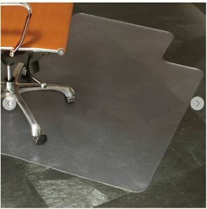 ES ROBBINS® Natural Origins® 45&#034; x 53&#039;&#039; Chair Mat for Hard Floors with Lip, Biop