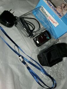 Nature Spirit Pulse Oximeter Pulse Rate Oxygen Level Wireless CMS-50dl Case, Tie