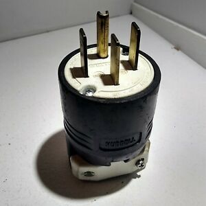 HUBBELL HBL9451C Male Plug Straight Blade 50Amp 125/250V 3-pole 4-Wire Clean
