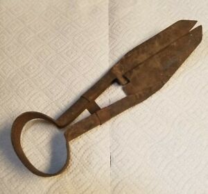 Vintage Antique Rustic Sheep Shears - 9&#034; Great Patina.