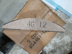 5 qty~ NEW Surface grinder grinding wheel segments 11.375 x 2.1875 x 6&#034;