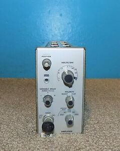 Tektronix 7A19 Amplifier Plug-In Very Good Condition Free Shipping