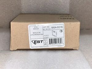 Edwards EST SIGA-CC1S Signature Series Intelligent Auto-Sync Output Module New