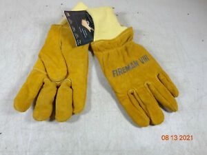THE GLOVE CORP Structural Firefighting Glove Fireman VIII  New Old Stock - Med