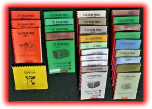 VINTAGE PRINTING MACHINE MANUALS MULTILITH &amp; A.B.DICK