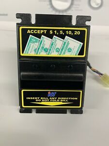 VM010 CHANGE TIME BILL ACCEPTOR ICT BL-700 Accepts New $1&#039;s, $5&#039;s, $10&#039;s &amp; $20&#039;s