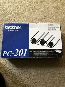 Genuine Brother PC201 Printing Cartridge - Black - Fax and Printer