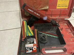 Hilti DX36M Powder Actuator Nail Stud Gun with Case