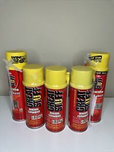 Lot Of 5 Great Stuff Gaps &amp; Cracks Expanding Foam Sealant Insulation 12oz &amp; 16oz