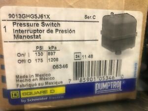 square d air compressor pressure switch