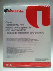 Universal Plain Paper Copier Transparency 65120