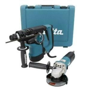Makita HR2811FX 1-1/8 inch Rotary Hammer Drill with Angle Grinder